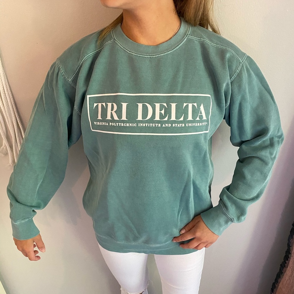 TriDelta comfort colors Sweatshirt